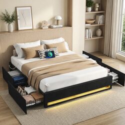 Double Bed Frame: Practical Storage and Stylish Design