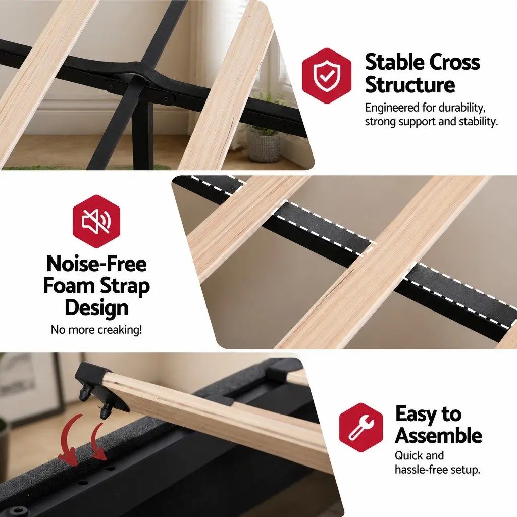 Double Bed Frame with Storage Solutions