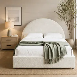 Queen Bed Frame & Nightstand for Modern Homes