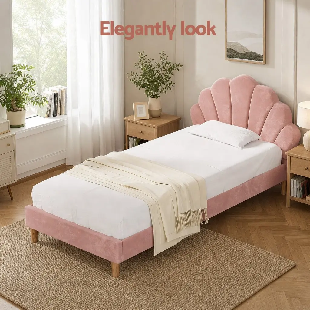 King Single Bed Frame & Memory Foam Mattress