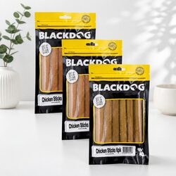 Chicken Sticks Dog Treats Air Dried Natural Chewy Pet Training Reward 6 Pack x 3