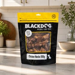 Natural Chicken Necks 500g Dog Treat Chew Dental Health Small Medium Dogs