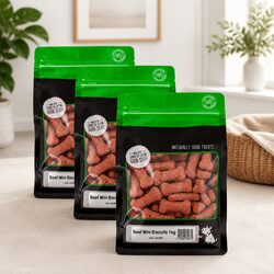 Mini Beef Biscuits - The Perfect Treats for Your Dog