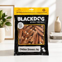 Dog Treats 1kg Chicken Skewers for Everyday Rewarding