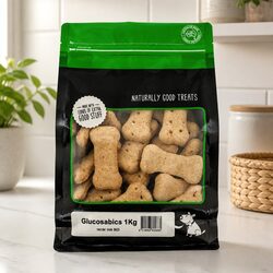 Dog Biscuits 1kg Oven Baked Joint Support Glucosamine Treats Canine Health
