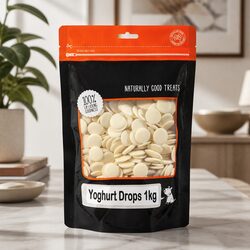 Yoghurt Drops 1kg - Ideal Training Treats for Home Use