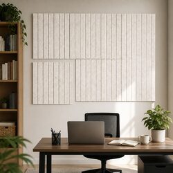 Felt Bulletin Board Tiles 6 Pcs 30cm Acoustic Wall Panels DIY Modular Display