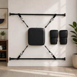 Doorway Punching Bag Adjustable Height 72.5-102cm Home Gym Boxing Training Kit