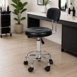 Functional Salon Stool for Home and Professional Use