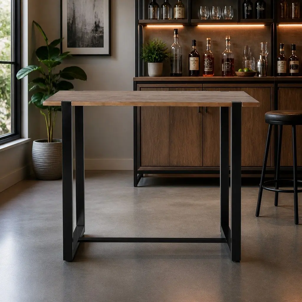 High Bar Table for Home and Office Use