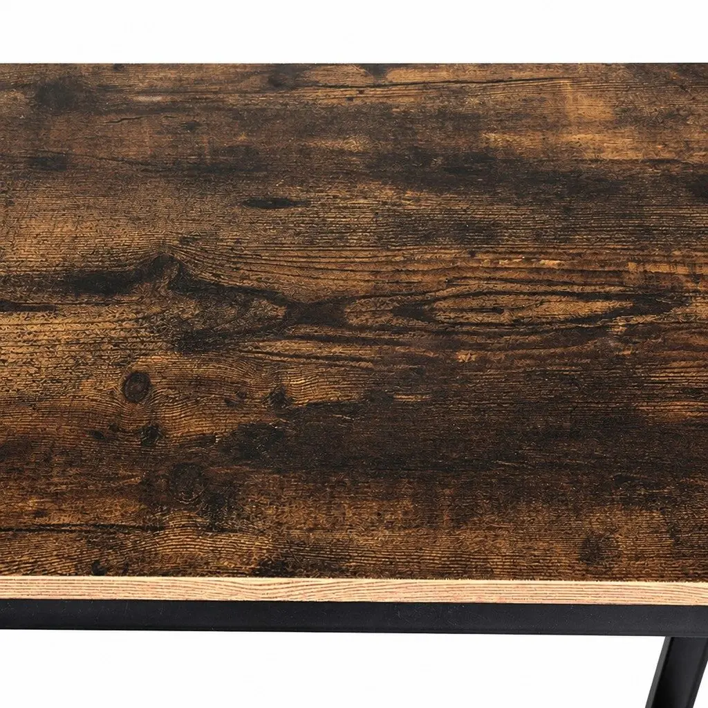 High Bar Table Industrial Design Retro Style Standing Desk Kitchen Dining
