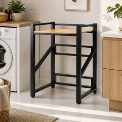 Practical Over Washing Machine Storage Rack for Home Use