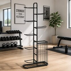 Ideal 7-Tier Ball Rack for Home Sports Organization