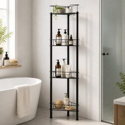 Ideal 4-Tier Shower Caddy for Your Bathroom Needs