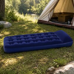 Practical Single Air Mattress for Camping and Guests