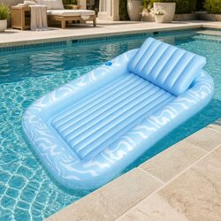 Practical Inflatable Pool Lounger with Features for Every Occasion