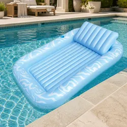 Practical Inflatable Pool Lounger with Features for Every Occasion