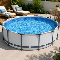 Versatile 366cm Round Above Ground Pool for Your Home