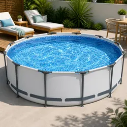 Versatile 366cm Round Above Ground Pool for Your Home