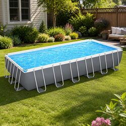 Versatile Above Ground Pool 732x366x132cm for Backyard