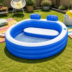 Practical Inflatable Pool for Family Fun in Your Backyard