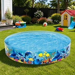Practical Play Pool for Backyard Fun - 244cm Round Size