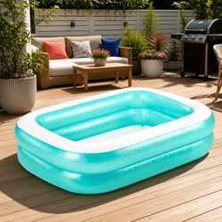 Ideal Inflatable Pool for Family Fun 200x146x48cm
