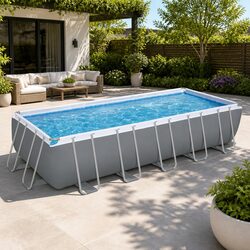 Practical Above Ground Pool for Family Fun at Home