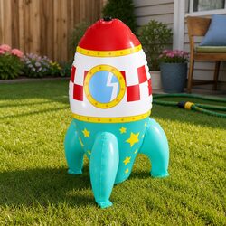 Practical Space-Themed Sprinkler for Outdoor Play