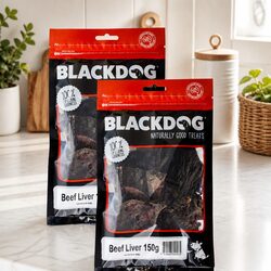 Practical Beef Liver Dog Treats 150g x 2 Pack – Easy to Use