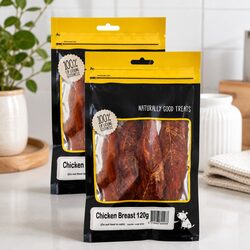 Practical Chicken Treats for Dogs - 120g x 2pk