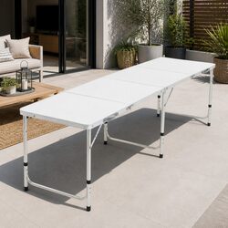 Functional 240CM Folding Table for Your Outdoor Activities