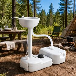 Versatile Hand Wash Sink Ideal for Outdoor Events