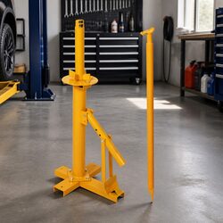 Manual Tyre Changer Tool Steel Heavy Duty Tire Change Equipment Yellow 8-18 inch