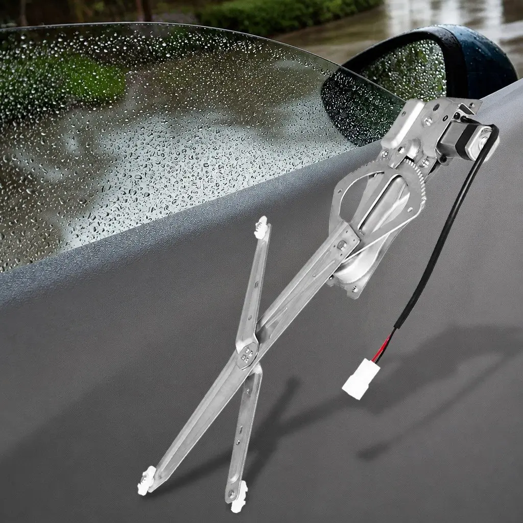 Power Window Regulator with Motor Galvanized Steel 60cm x 23cm Silver for Holden Commodore VT VX VU VY VZ 1997 to 2007 Statesman Caprice WH 1999 to