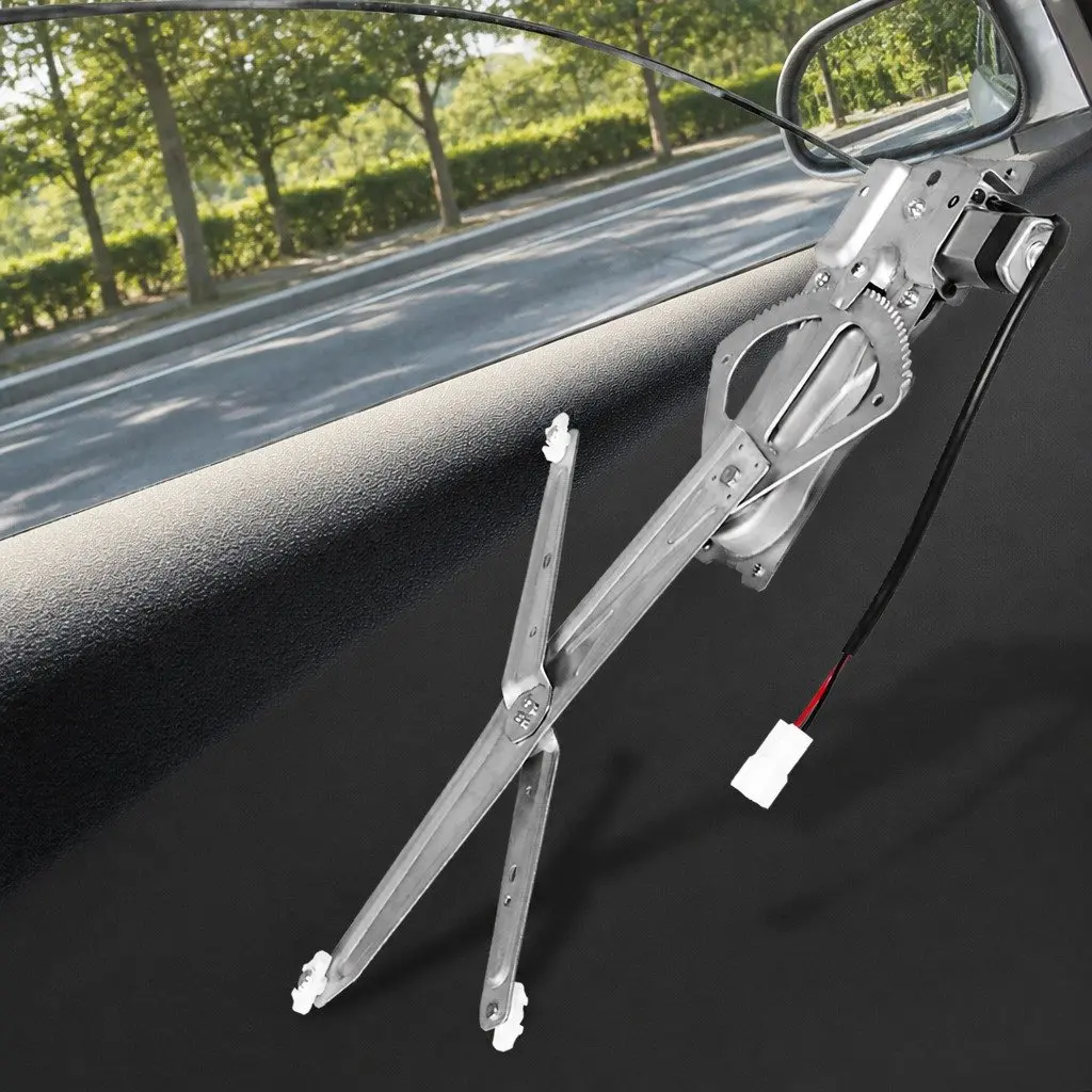 Power Window Regulator with Motor Galvanized Steel 60cm x 23cm Silver for Holden Commodore VT VX VU VY VZ 1997 to 2007 Statesman Caprice WH 1999 to
