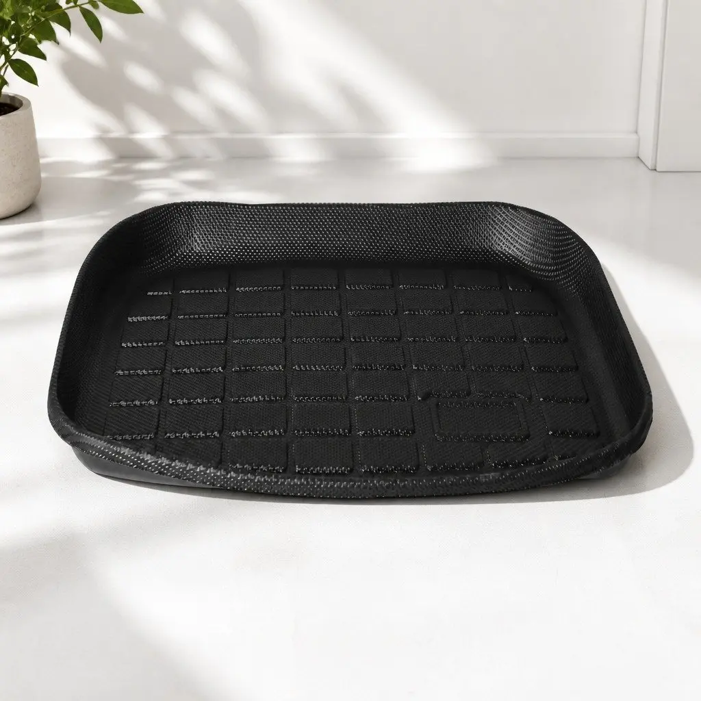 Tesla Model Y TPE Floor Mats Set Black Front Rear Trunk Toolbox Liner