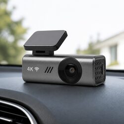 Dash Camera 4K WiFi Car Recorder Voice Control Night Vision 170° Lens Parking