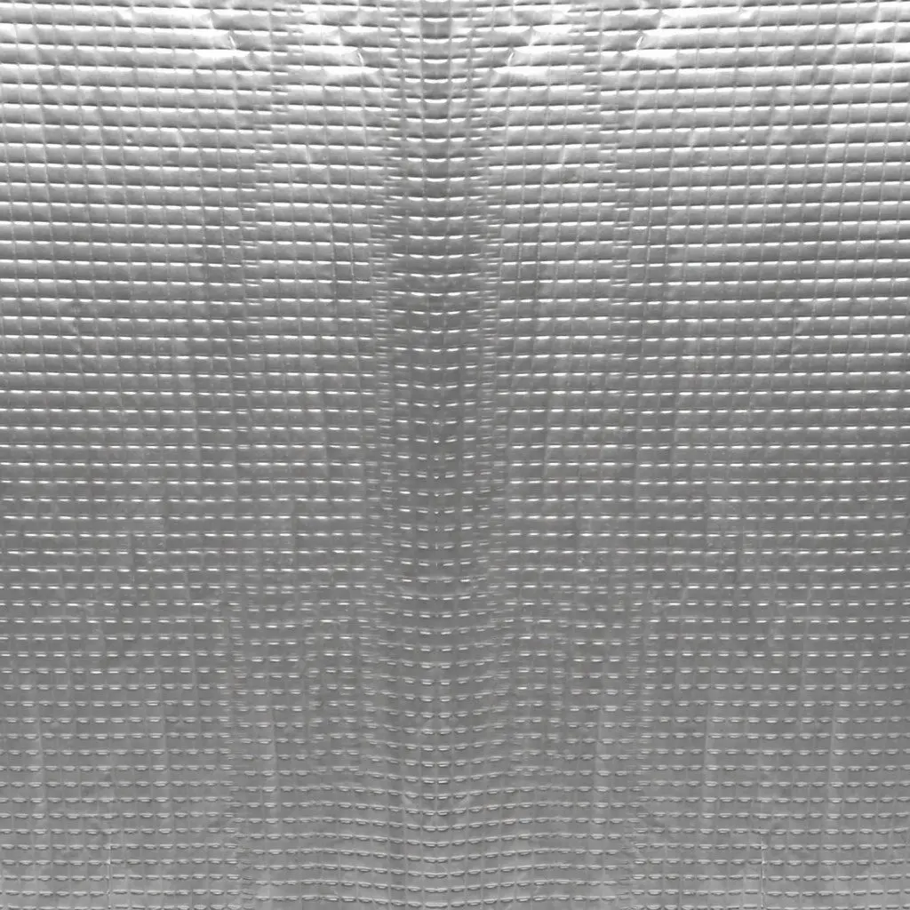 Sound Insulation Foam Roll Aluminium Rubber 4.5m x 1m Silver Black Vehicle Noise Vibration Heat