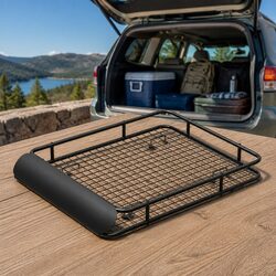 Practical Roof Rack Basket for Road Trip Adventures