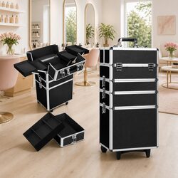 Practical Makeup Trolley Case for Everyday Use