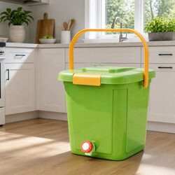 Ideal 15L Compost Caddy for Kitchen Use