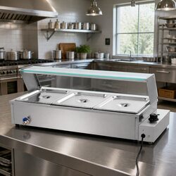 Bain Marie Food Warmer for Home and Catering Needs