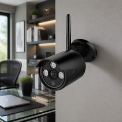 Versatile Wireless Bullet Security Camera for Home Use