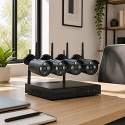 Practical 8 Channel Wireless CCTV NVR System for Home Use