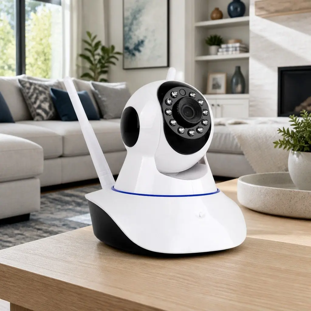 Wireless IP Security Camera 1080P HD Dome White 2 Pack