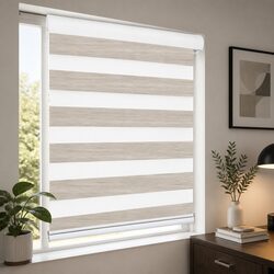 Zebra Roller Blinds for Practical Home Use 60x210cm