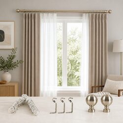 Durable Curtain Rod Set for Your Home
