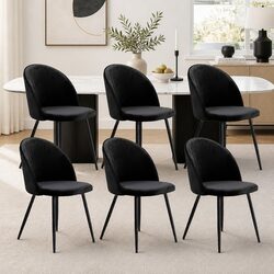 Versatile Black Upholstered Chairs for Your Dining Needs