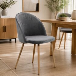Practical French Grey Chairs for Your Dining Room or Office